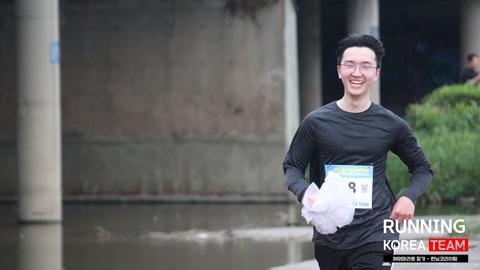 Marathon finish line