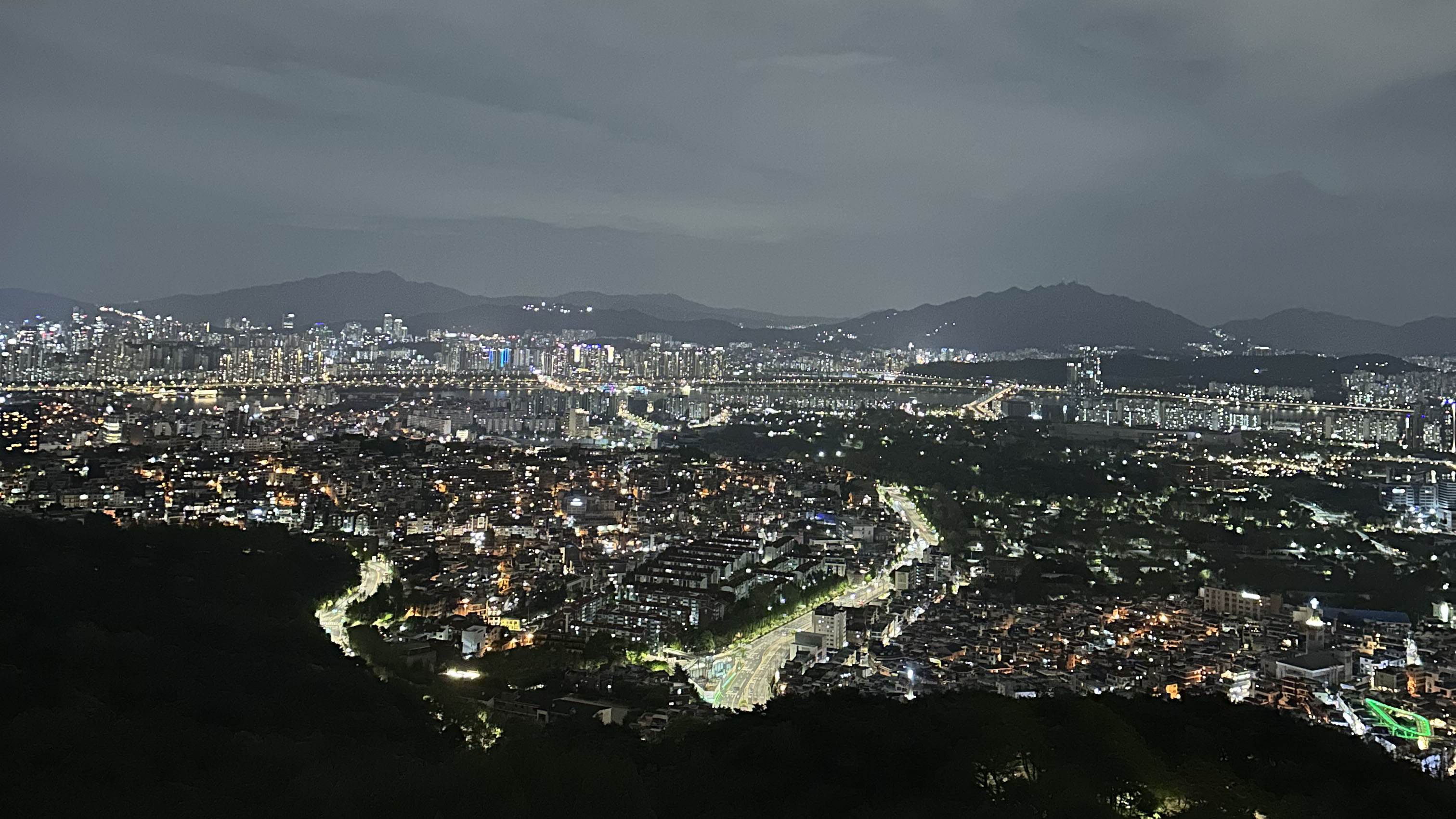 Trail run at Namsan Mt